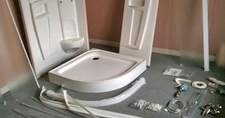 Установка душевой кабины Лобня, цена от 2949 руб.